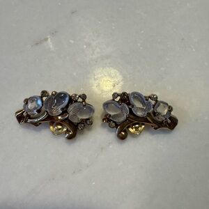 Vintage, Trifari Crown, Philippe Fragonard shoe clips